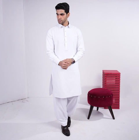 White Kameez Shalwar